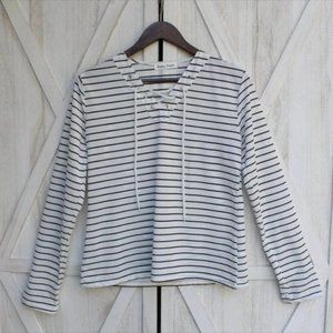 Ealey Fushi Striped Top Pullover Long Sleeve